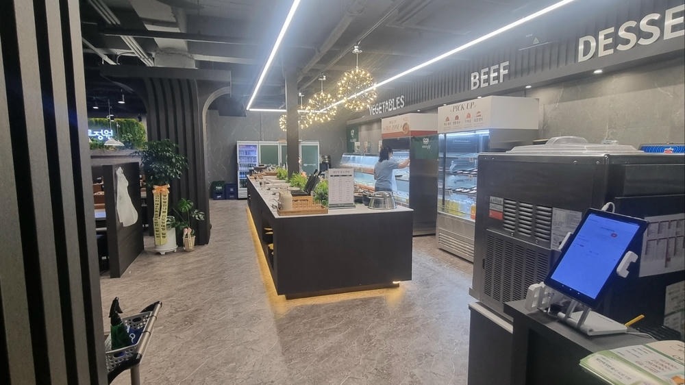 샤브르정원 발산역점 부모님과 둘러보기 좋은 매장 뷔페 공간