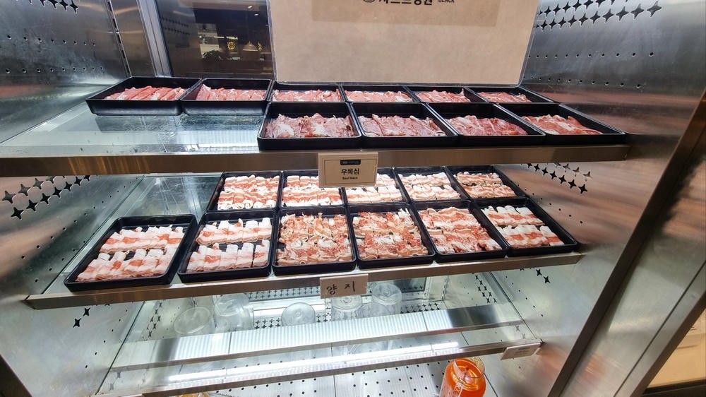 샤브르정원 발산역점 운동 후 단백질 식사에 어울리는 소고기 쇼케이스