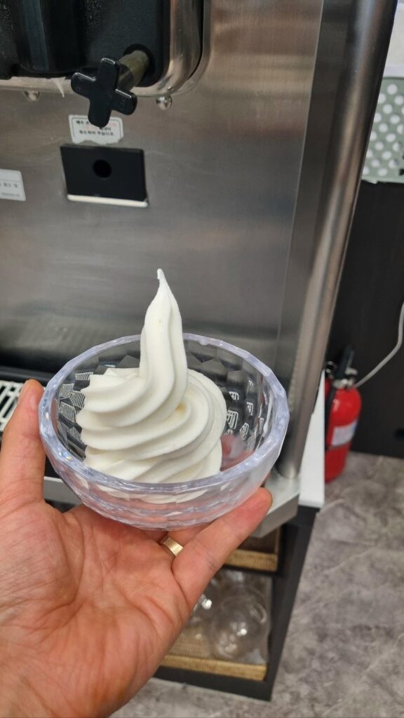 샤브르정원 발산역점 아이스크림 컵 디저트