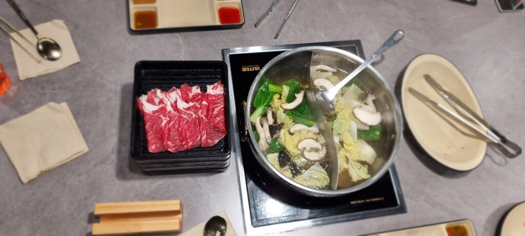 샤브르정원 발산역점 가족 저녁 외식 넓은 좌석 후기