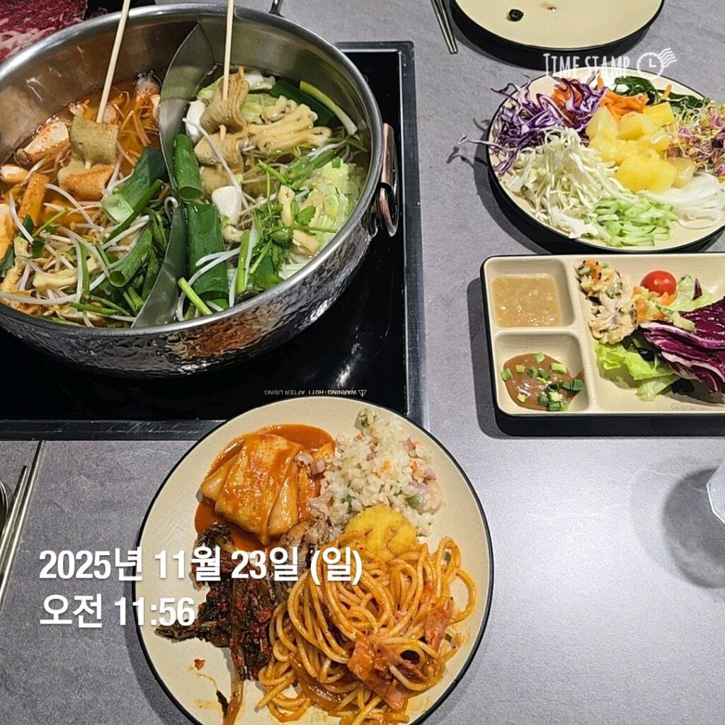 샤브르정원 발산역점 가족 외식과 아이 식사 후기
