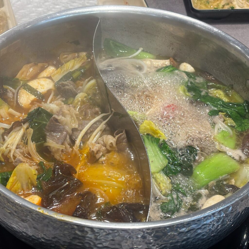 샤브르정원 발산역점 넓은 매장과 와플 디저트 후기