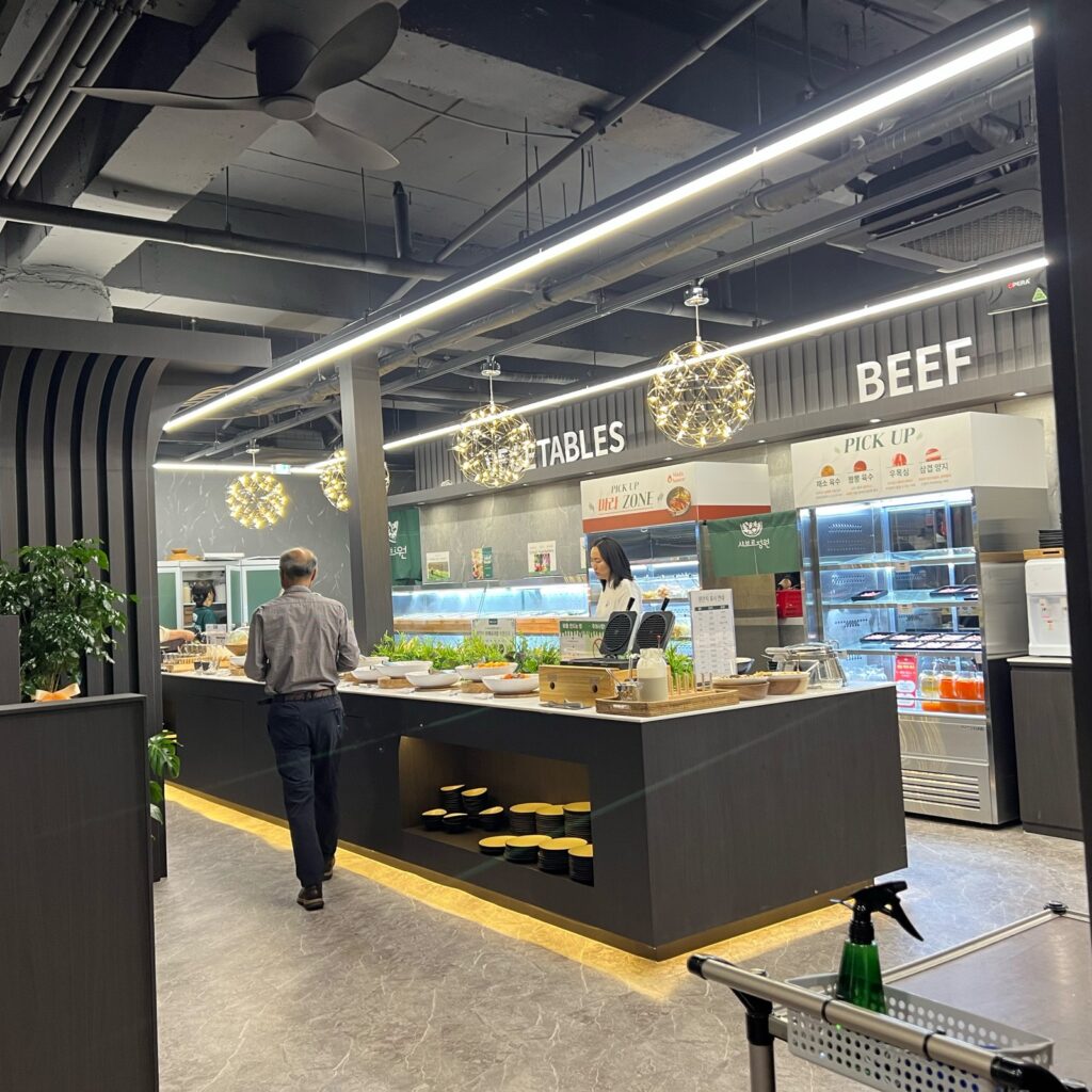 샤브르정원 고객리뷰 가족식사와 뷔페바 동선