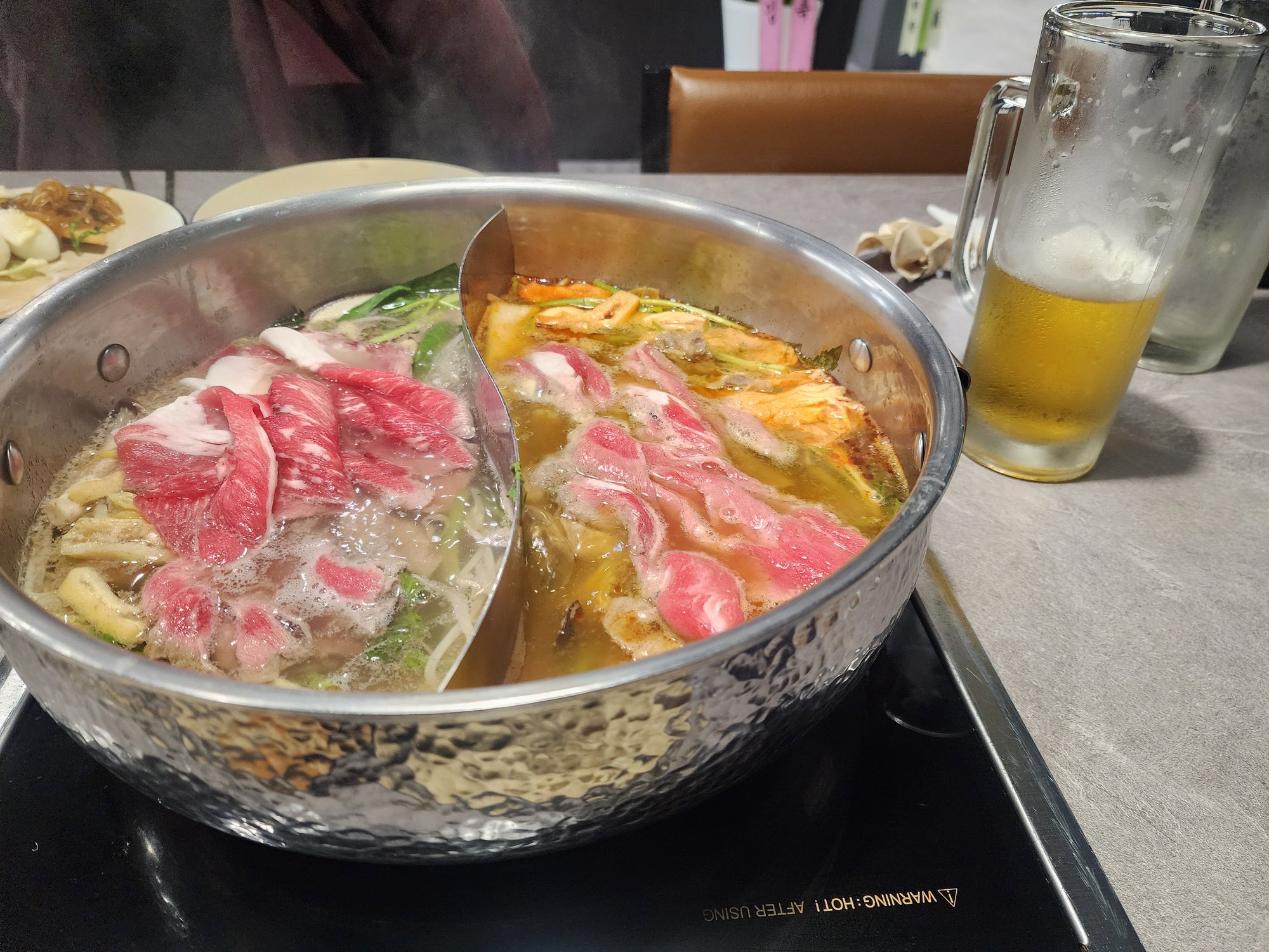 샤브르정원 발산역점 샐러드바와 넓은 좌석 리뷰 사진